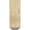 Ekena Millwork Olympic Craftsman Rough Sawn Bracket w/ Offset Brace, Douglas Fir, 8"W x 18"D x 22"H BKT0806X18X22OLY04RDF - alternate 2